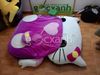 (1,8 x 2,2m) Nệm thú bông Hello Kitty có túi ngủ