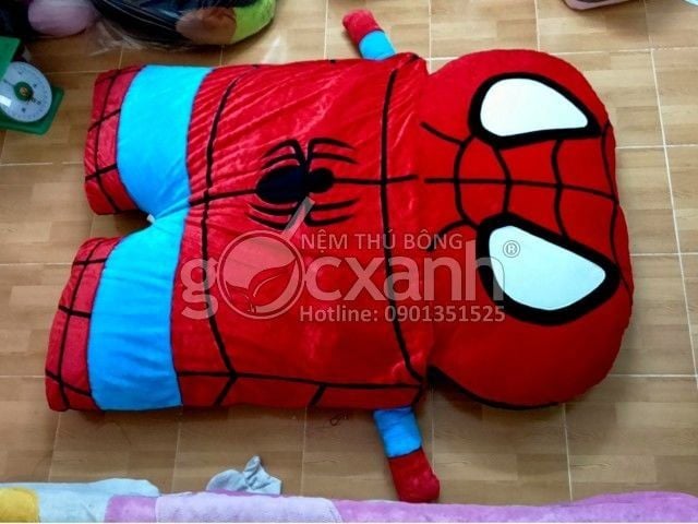Nệm thú bông Spider Man (1,4 x 1,9m)