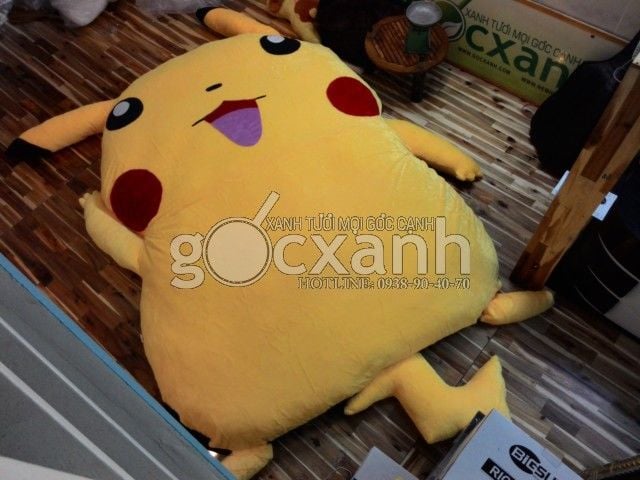 Nệm thú bông Pikachu mẫu 2015