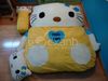 Combo B Đệm thú bông Hello Kitty áo vàng cá tính (1.6 x 2.1m)