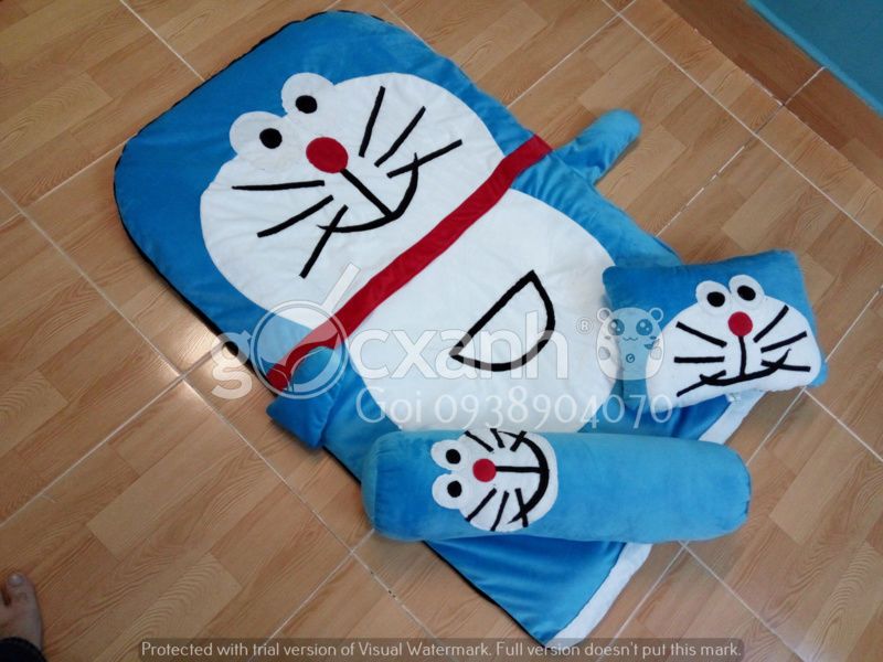 Nệm mỏng Doraemon form mới (74 x 120cm)