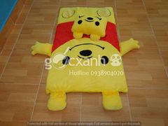 Nệm mỏng Gấu Pooh (74 x 120cm)