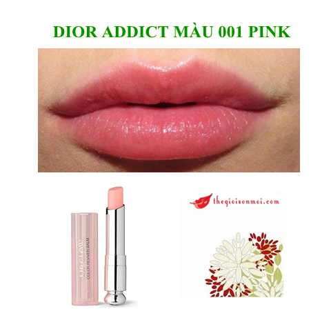 Mua Son Dưỡng Môi Dior Ladies Addict Lip Glow Reviving Lip Balm 001 Pink  giá 740000 trên Boshopvn