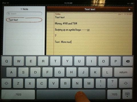 Những phím tắt thú vị cho bàn phím iPad.