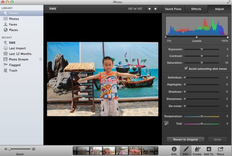 Sử dụng iPhoto trên Mac OS X: từ cơ bản đến nâng cao.