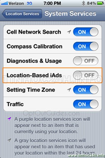 Tiết kiệm pin cho iPhone cài iOS 6.
