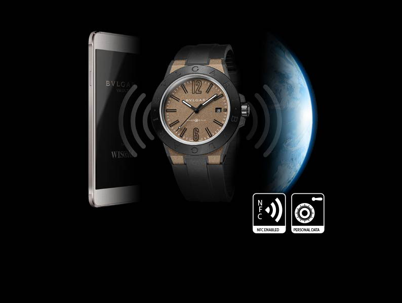 Bvlgari Diagono Magnesium Concept: đồng hồ thông minh hạng sang làm từ gốm và magie