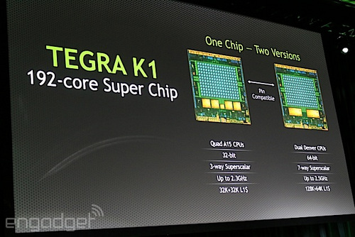 Nvidia giới thiệu chipset 64-bit cho smartphone