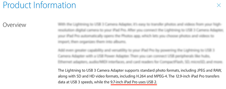Apple ra mắt bộ chuyển lightning sang USB 3 cho iPad, thêm cổng lightning để sạc vào, giá 39 USD