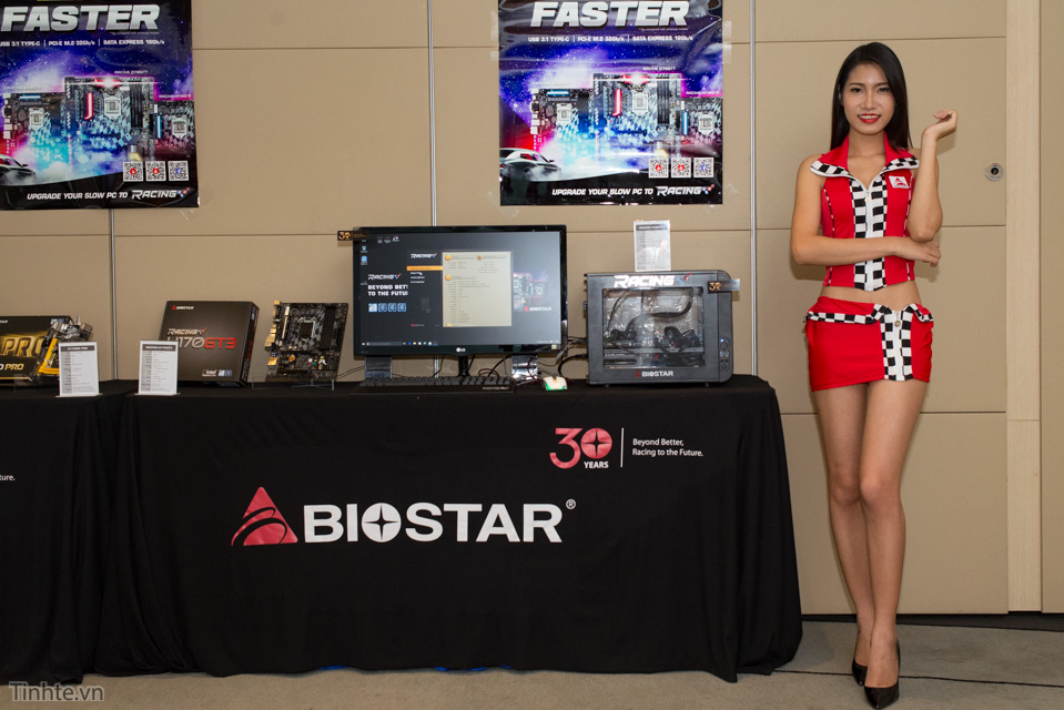 Biostar trở lại thị trường Việt Nam với dòng bo mạch chủ Racing và Pro