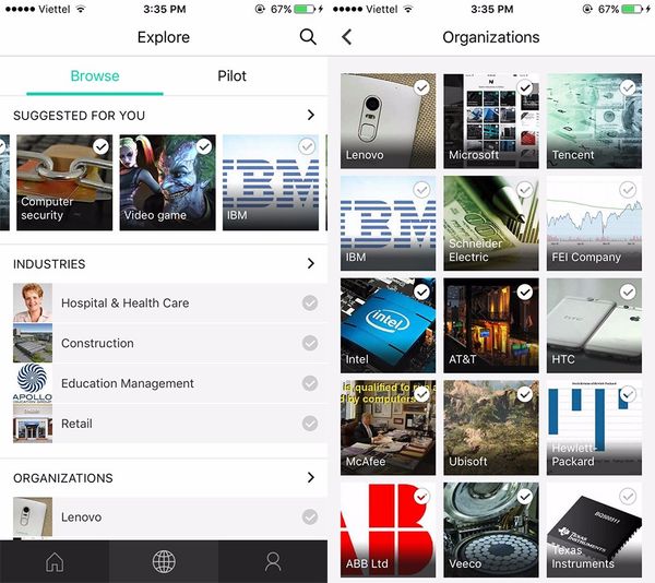Dùng thử Microsoft News Pro trên iPhone: app tổng hợp tin tức xoay quanh nghề nghiệp cá nhân