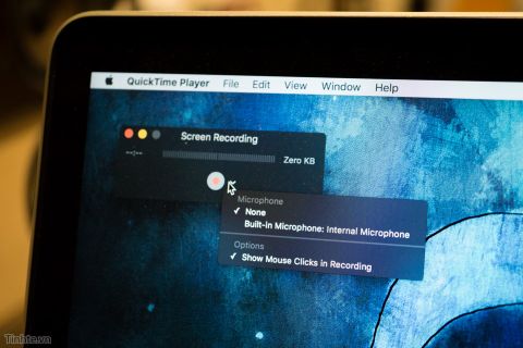 Quay phim màn hình Mac với QuickTime Player: có sẵn, miễn phí, ghi được âm