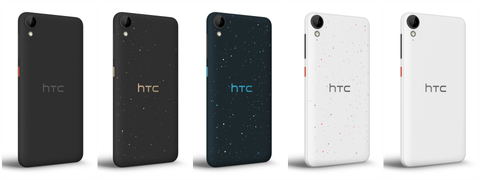 HTC ra mắt Desire 825, 630 và 530, cấu hình tầm trung, âm thanh Hi-Res, nhiều màu sắc,...