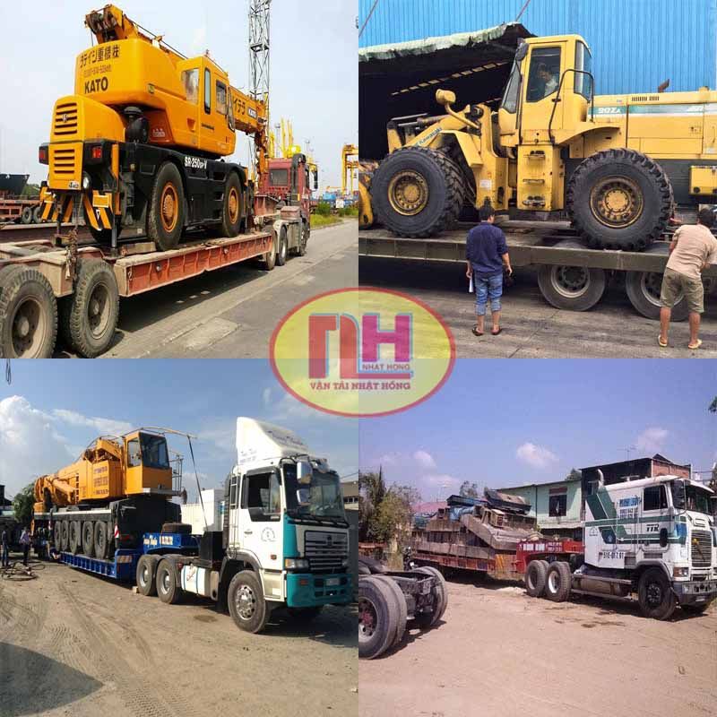 vận chuyển hàng quá khổ, quá tải bằng xe rơ móc vận chuyển hàng quá khổ, quá tải bằng xe rơ móc