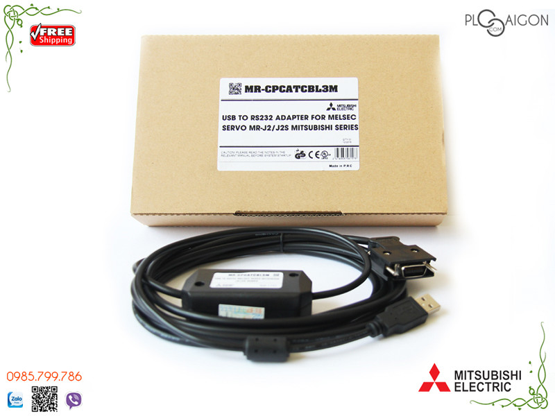  Cáp Servo Mitsubishi USB-MR-CPCAT-CBL3M 