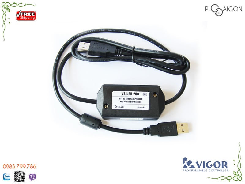  Cáp lập trình Vigor VB-USB-200 