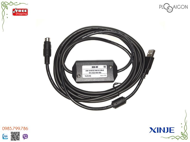  Cáp lập trình PLC Xinje USB-XC 
