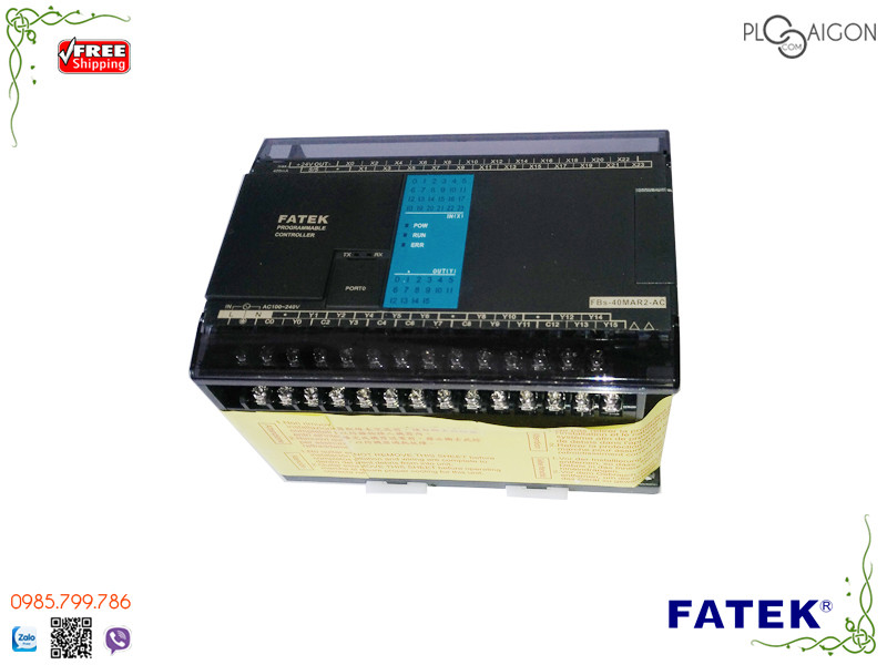 Bộ lập trình PLC Fatek FBs-24MAR2-AC, FBs-40MAR2-AC, FBs-60MAR2-AC 