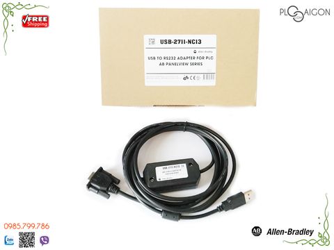  Cáp màn hình PanelView 1000-USB-2711-NC13 
