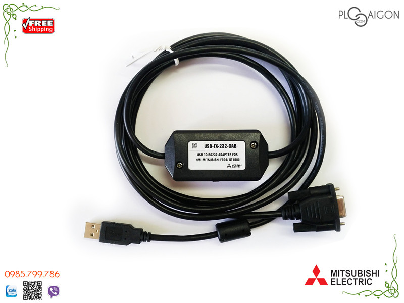  Cáp màn hình Mitsubishi F940-USB-FX232-CAB 