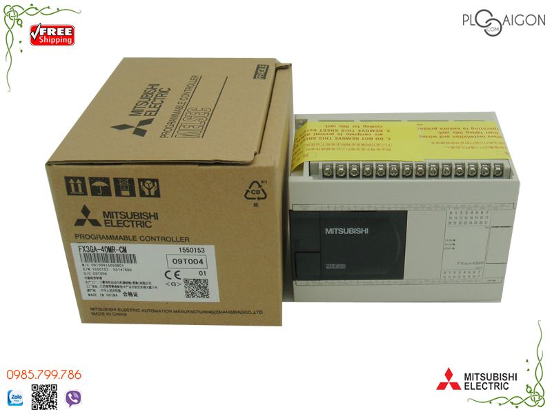  Bộ lập trình PLC Mitsubishi FX3GA-40MR-CM 
