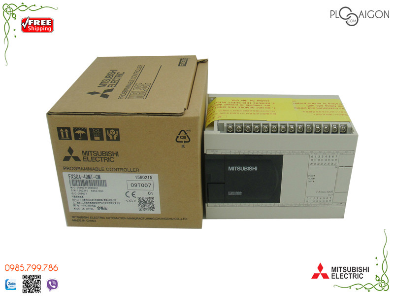  Bộ lập trình PLC Mitsubishi FX3GA-40MT-CM 