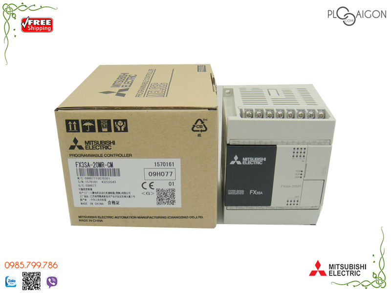  Bộ lập trình PLC Mitsubishi FX3SA-20MR-CM 