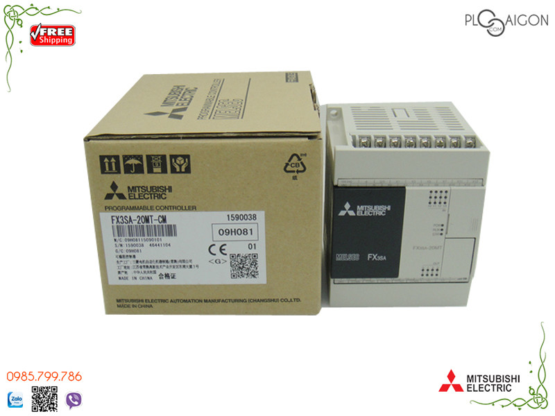  Bộ lập trình PLC Mitsubishi FX3SA-20MT-CM 