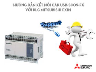 Hướng dẫn kết nối PLC Mitsubishi FX1N