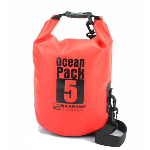 Ocean Pack Dry Bag 5L Red