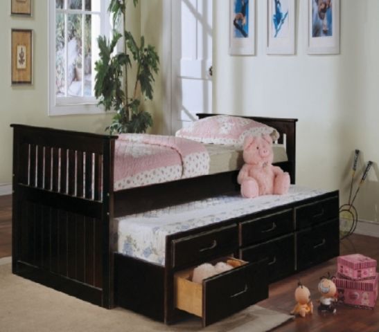 Giường Tầng Hộp Viking Gỗ Tự Nhiên (1m-1m)