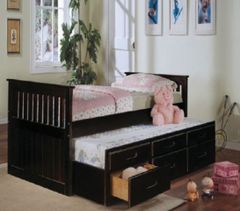 Giường Tầng Hộp Viking Gỗ Tự Nhiên (1m-1m)