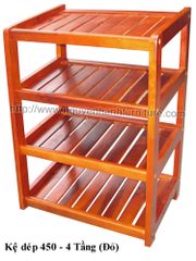 Kệ Giày Dép 4 Tầng Rộng 45cm
