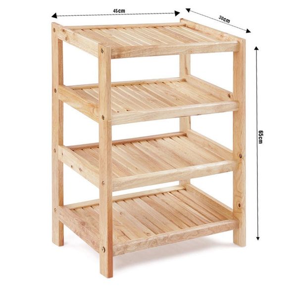 Kệ Giày Dép 4 Tầng Rộng 45cm