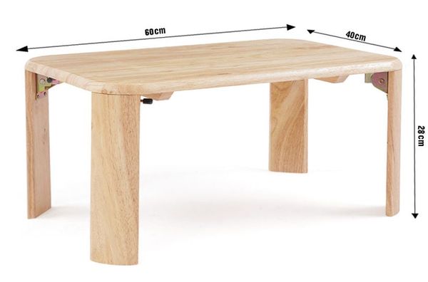 Bàn Xếp Gọn Chân Bánh Mì (40cm x 60cm)