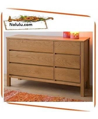 OAK COLOR 02 - TỦ 6 NGĂN ( NATURAL )