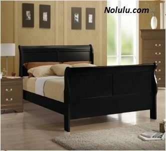 Black - Giường Queen Size