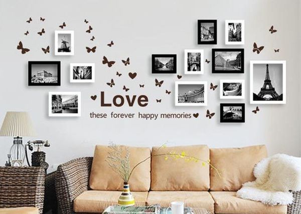 Bộ 13 khung hình treo tường