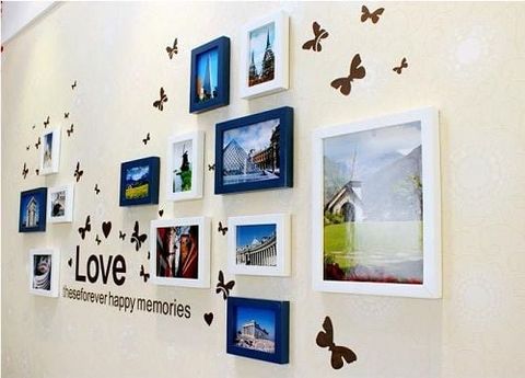 Bộ 13 khung hình treo tường