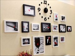 Bộ 15 khung hình kèm đồng hồ