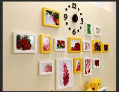 Bộ 15 khung hình kèm đồng hồ