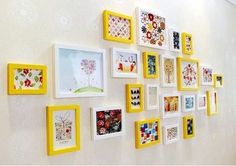 Bộ 23 khung hình treo tường