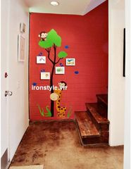 Bộ 4 khung kèm decal thiếu nhi cây xanh