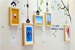 Bộ 5 khung hình decal cây