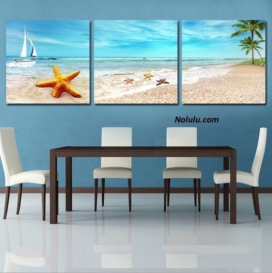 Bộ tranh treo tường biển