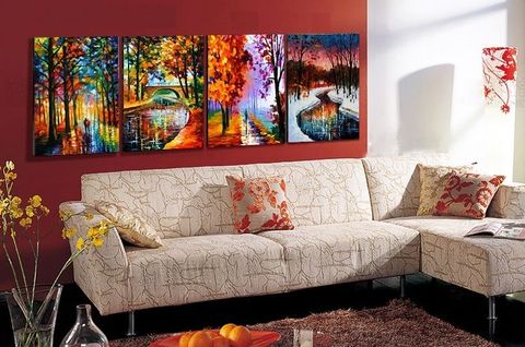 Tranh phong cảnh 4 mùa