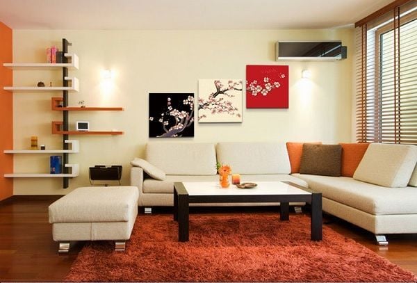 Tranh treo tường cành đào