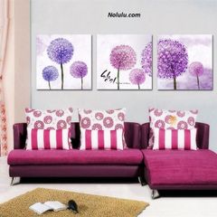 Tranh treo tường hoa bồ công anh