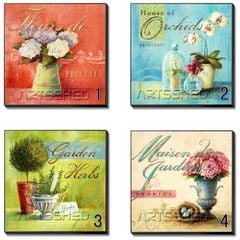 Tranh treo tường hoa cổ điển