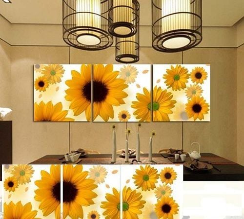 Tranh treo tường hoa hướng dương